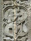 Panel 13:06 - Doctor (?) inspecting a urine bottle